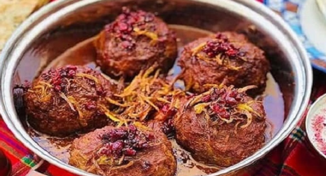 تاحالا کوفته هلو خوردید؟ /این یک چیزه جدیده دنیا مثلش رو ندیده!