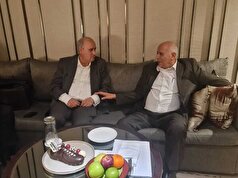 تاج در دیدار با رئیس فدراسیون فلسطین: جنایات رژیم غاصب صهیونیستی را قاطعانه محکوم می‌کنیم