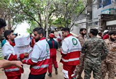 امدادرسانی هلال‌احمر به ۱۸۰۰ آسیب‌دیده در سیل مشهد