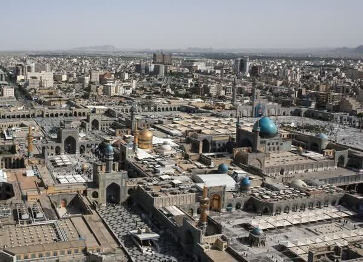 باران هوای مشهد را پاک کرد