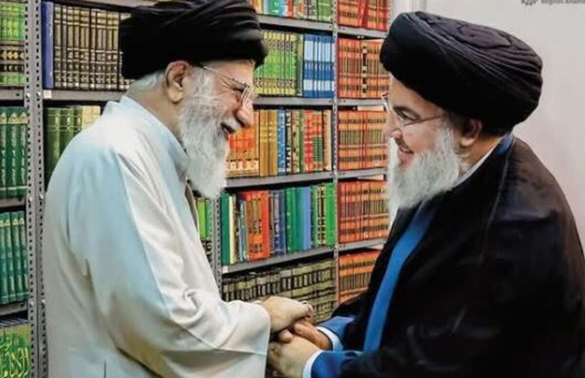 ابراز همدردی و تسلیت حسن نصرالله با رهبر انقلاب