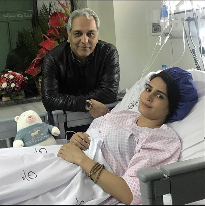 تصاویر ساختگی از عیادت بازیگران معروف از ترانه علیدوستی در بیمارستان؛ از مهران مدیری تا امین حیایی!