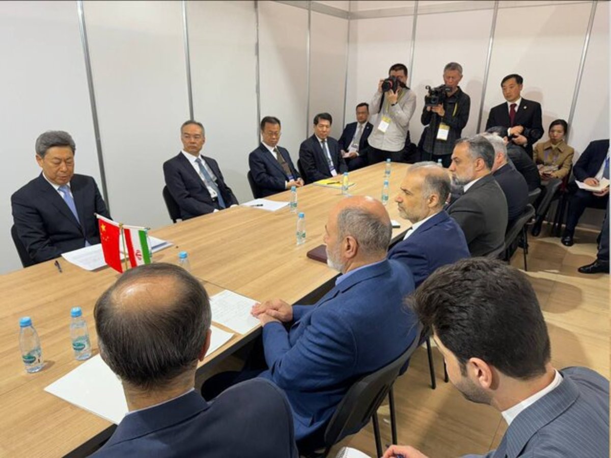 دیدار احمدیان با همتایان چینی و برزیلی خود در سن پترزبورگ
