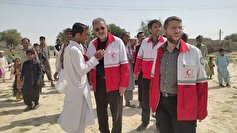 ۱۱۱ تیم عملیاتی هلال احمر در حال خدمات رسانی به سیلزدگان جنوب سیستان و بلوچستان هستند
