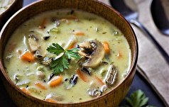 دستور پخت سوپ قارچ با شیر به سبک رستوران‌ها