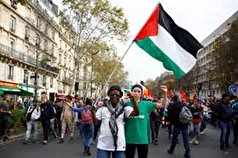 فیلم/ دانشجویان پاریس هم برای دفاع از غزه اعتصاب کردند