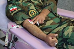 اهدای خون کارکنان ارتش در سراسر کشور