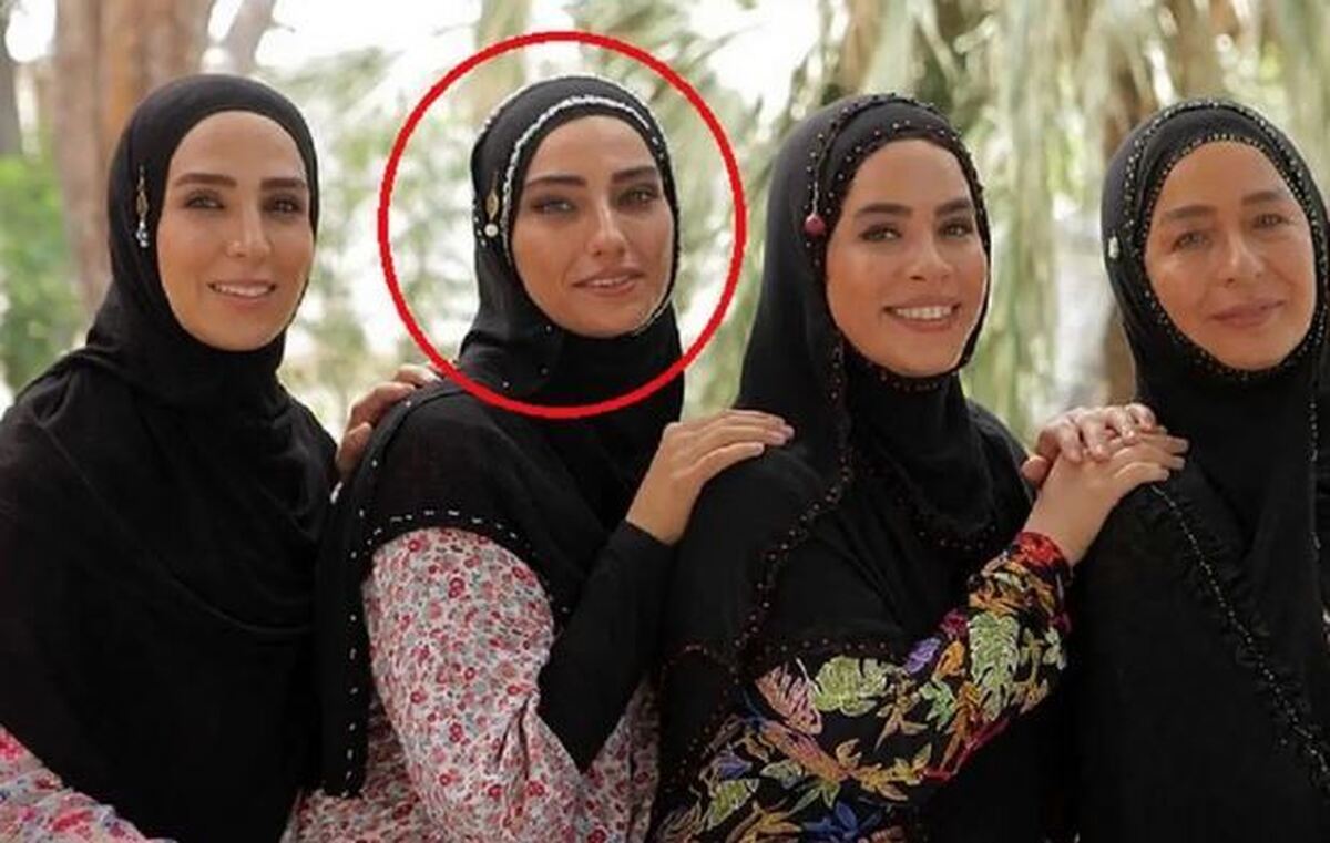 قر و قمیش محیا دهقانی با یک میکاپ سنگین+عکس