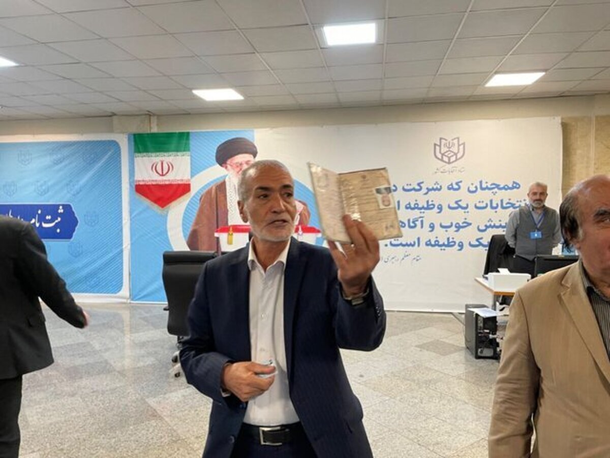 حشتمیان داوطلب انتخابات ریاست جمهوری شد