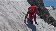 فیلم| نجات کوهنورد مصدوم در ارتفاعات قندیل پیرانشهر