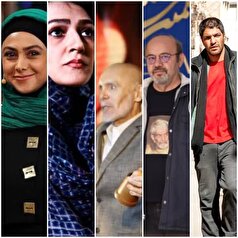 اهدای دیپلم افتخار بهترین بازیگر مرد به هنرمند جوان استان فارسی
