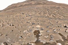 منظره‌ای عجیب از بیابان سیاره مریخ!