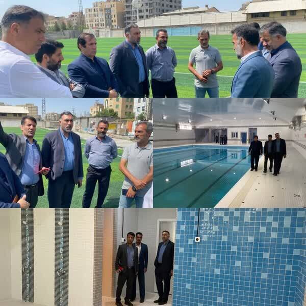 پیگیری فرماندار فردیس برای تکمیل طرح‌های نیمه تمام ورزشی