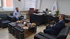 دیدار مدیر فروشگاه اتکا استان کرمان با مدیرکل تأمین اجتماعی نیرو‌های مسلح و ارشد ودجا در استان