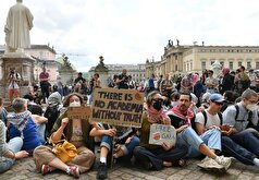 برگزاری مجدد اعتراضات دانشجویی حامی فلسطین در برلین