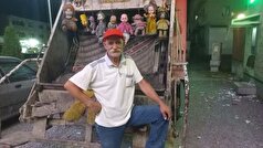 ماجرای تقی عشقی و عروسک‌های پشت کامیون حمل زباله + فیلم