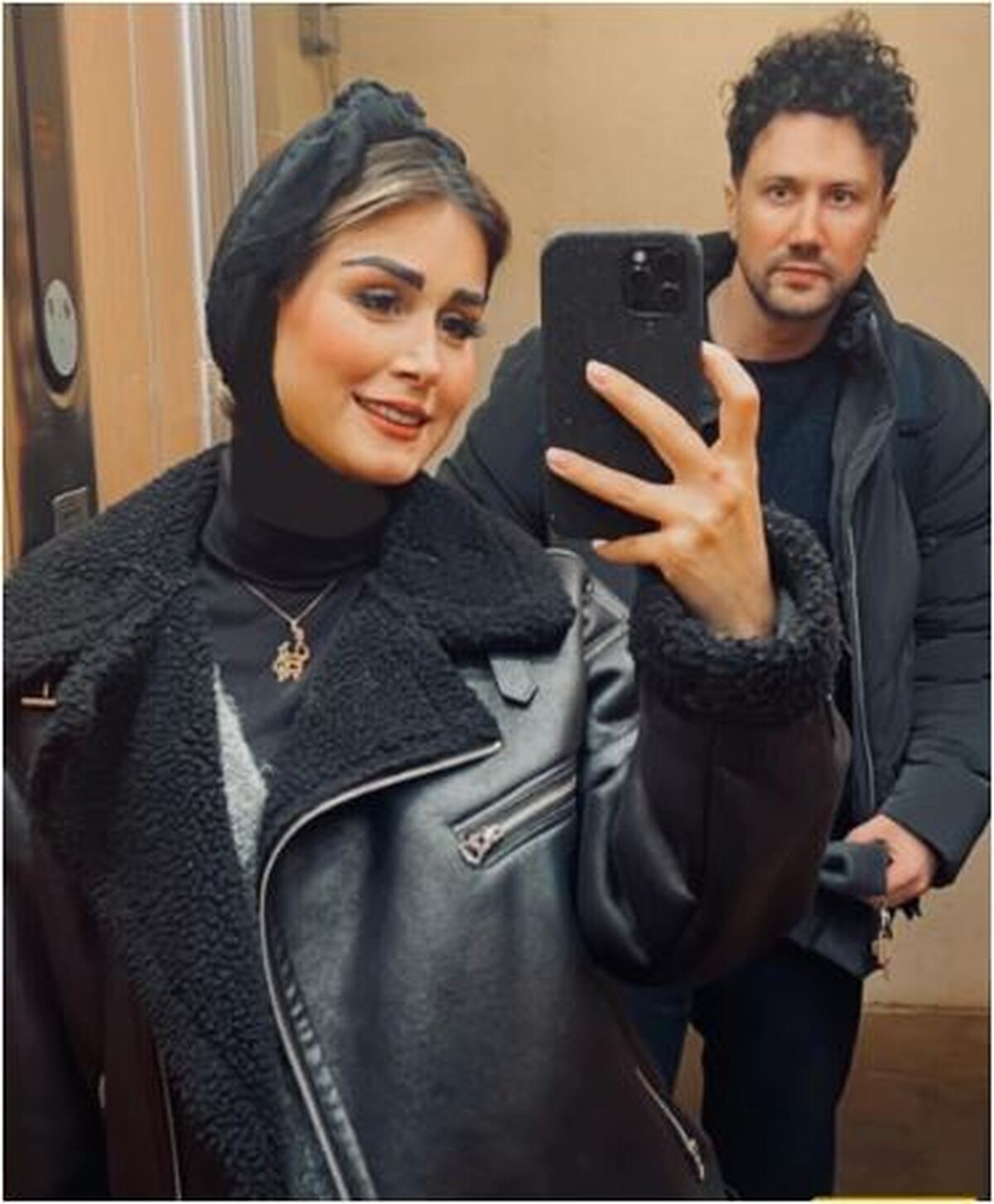 سلیقه خاص و هنرنمایی همسر شاهرخ استخری جلب توجه کرد/چه کرده سپیده خانم!