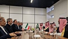 علی باقری با وزیر خارجه عربستان دیدار کرد