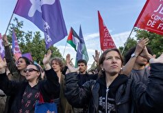برگزاری تجمعات گسترده ضد راست افراطی در فرانسه