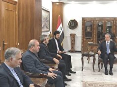 علی باقری با رئیس شورای عالی قضایی عراق دیدار کرد