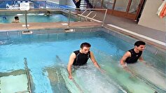 برگزاری دوره کشوری مربیگری «ورزش درمانی در آب» در همدان