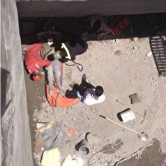 نجات مرد ۶۲ ساله از داخل استخر ذخیره آب در نیشابور