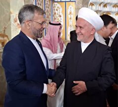 حضور سفیر ایران در نماز عید قربان در تاجیکستان