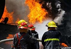 اتصالات برقی دلیل آتش‌سوزی در مجاورت فرودگاه کیش