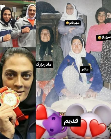 عکس کودکی‌های خواهران منصوریان با سر و وضع شلخته/معنی اصالت!