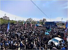 آمار حیرت آور اعلام شده مردم در تشییع شهید رئیسی