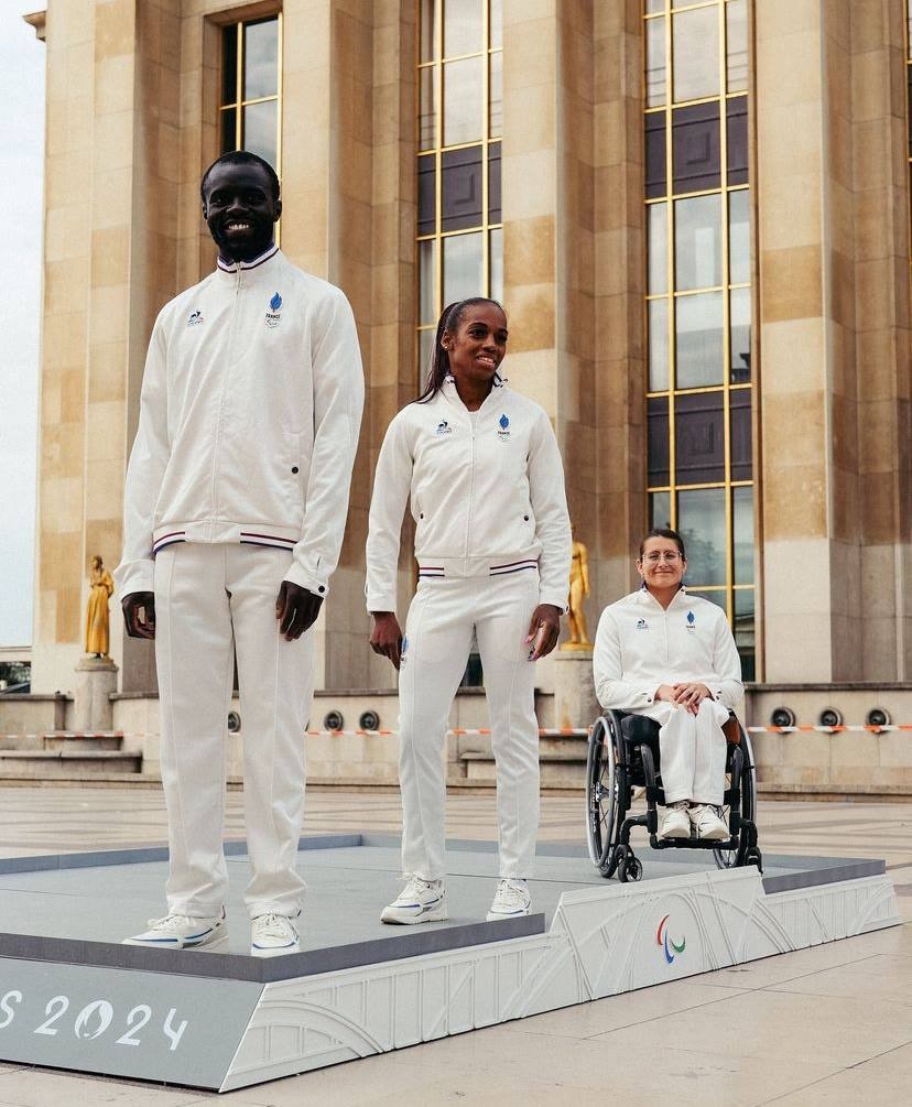 از سکوی توزیع مدال المپیک پاریس رونمایی شد + تصاویر