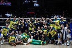 پیروزی سخت برزیل در لیگ ملت‌های والیبال