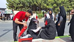 امدادرسانی به بیش از ۶۰۰۰ نفر در مراسم تشییع ۷ استان