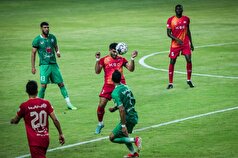 برتری تیم فوتبال فولاد خوزستان مقابل ذوب آهن