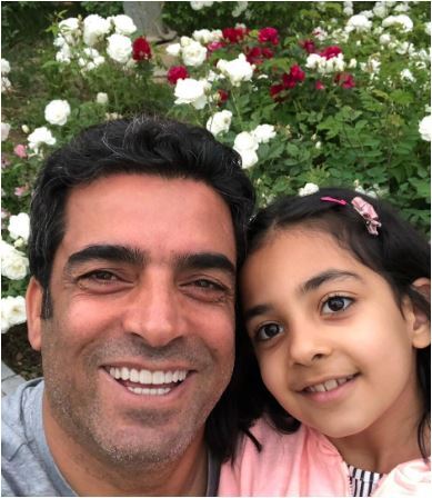پدرانه‌های منوچهر هادی برای دختر خوشگل و نازش سوفیا در طبیعت بکر و زیبا+عکس