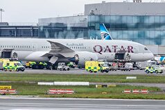 ۱۲ مجروح در پی سانحه هواپیمای قطری در آسمان ترکیه