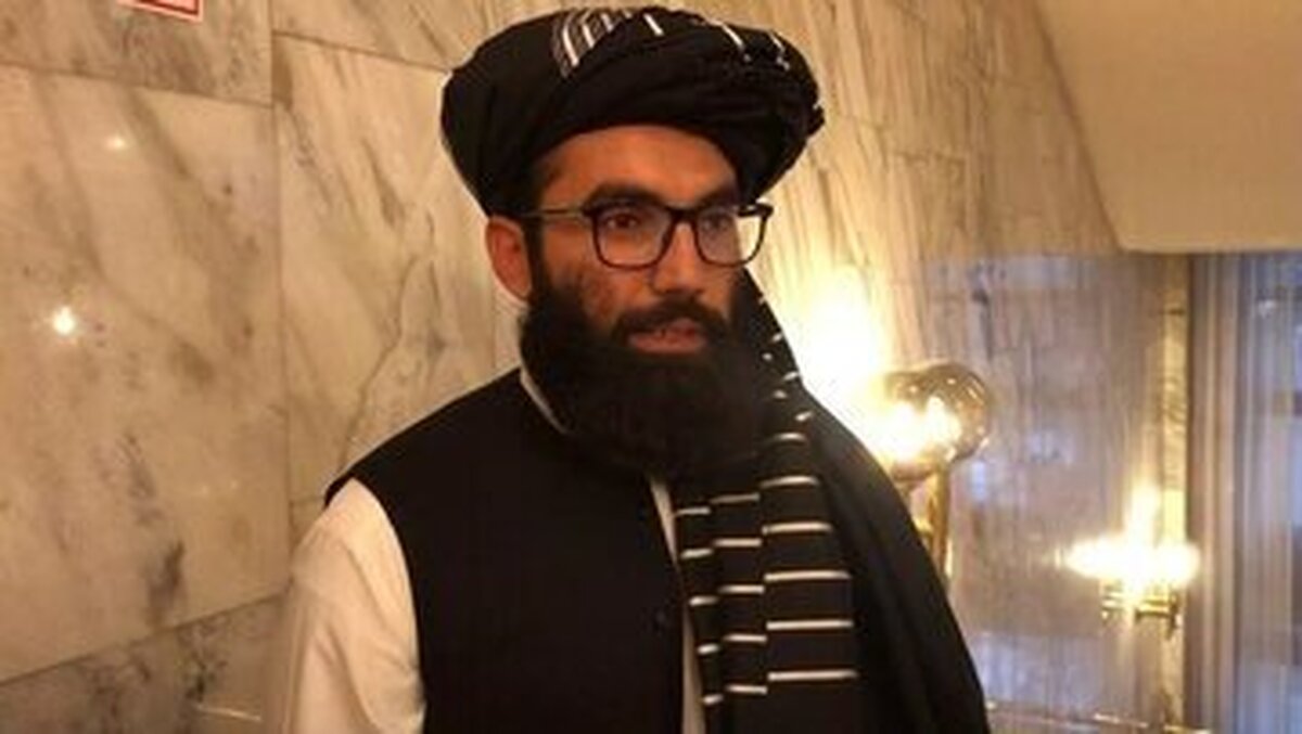 ابراز همدردی عضو ارشد طالبان با حضور در سفارت ایران در کابل