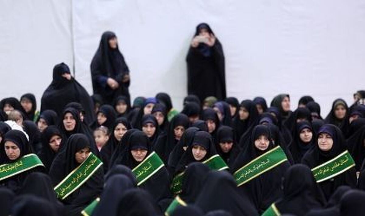 مراسم ترحیم والده دبیر‌کل حزب‌الله در حرم حضرت معصومه (س)