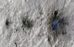 برخورد سنگ‌های فضایی با سطح مریخ تایید شد!