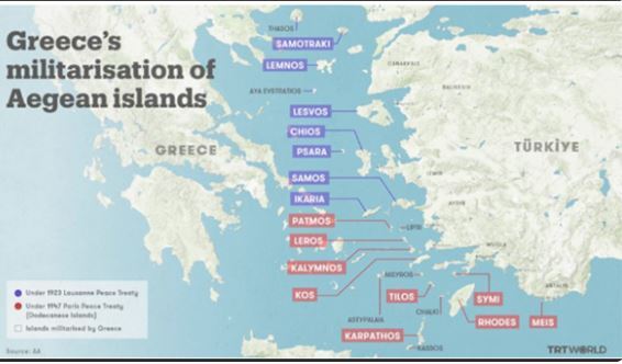دریای اژه مجددا یونان و ترکیه را به جان هم انداخت