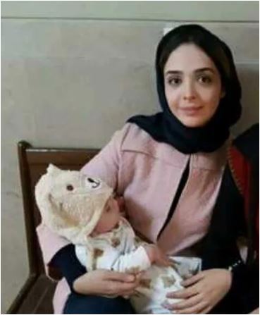 نوزاد خوشگل و بامزه المیرا دهقانی یاسمن سریال لحظه گرگ و میش/ ثبت اولین حس مادرانگی اش+عکس