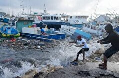 طوفان مخرب «بریل» در جزایر کارائیب