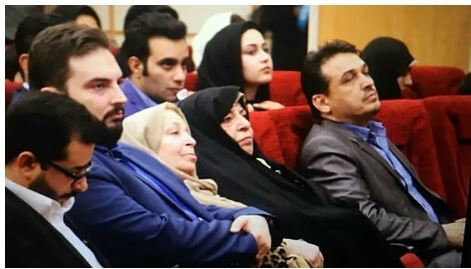 عکسی دیده نشده از خانواده محجبه و چادری احسان علیخانی