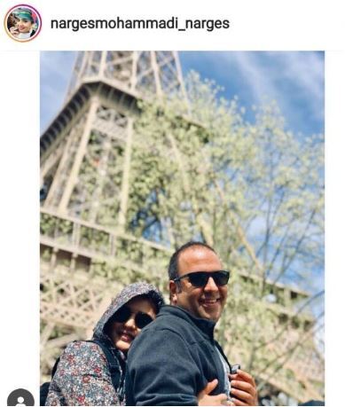 سفر عاشقانه بازیگران معروف ایرانی به پاریس و ثبت عکس یادگاری کنار برج ایفل/ از ساعد سهیلی و نرگس محمدی تا عروس داریوش ارجمند