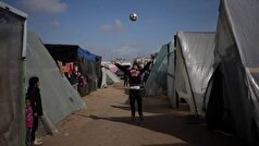 پناه بردن هزاران آواره فلسطینی به ورزشگاه‌های غزه