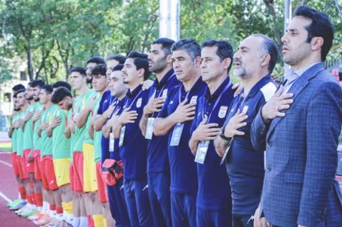 مربی تیم ملی جوانان: سوت‌های داور بازی با ازبکستان را خراب کرد