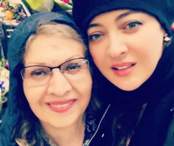 عکس/معلوم شد نیکی کریمی این همه زیبایی رو از کی به ارث برده!
