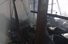 فیلم | علت آتش‌سوزی انبار لبنیات رشت مشخص شد