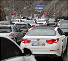 جاده‌های پر تردد جالوس و فیروزکوه بسته شد