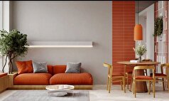 با به کار بردن رنگ نارنجی در دکوراسیون داخلی به خانه زندگیتان انرژی ببخشید